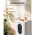 thumbnail image 5 of Humidifiers for Room Bedroom, 2.1Gal/8L Humidifiers for Home, Large Room, Top Fill Whole House Cool Mist for Plants Baby, white, 5 of 10