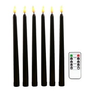 MIARHB 6PCS Led Candle With Remote Control Wedding/Valentine's Day Table Decoration aesthetic room decor