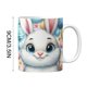 thumbnail image 3 of Taza de Cerámica de Pascua, Capacidad de 350 Ml, Diseño Ligero, Elegante y Duradero, Ideal para El Hogar, La Oficina, La Playa o El Camping, Fácil de Transportar, Tamaño 8 X 8 Cm, Juego de 1, 3 of 4