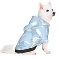 thumbnail image 2 of Fotbe Cute Goose On A Blue Sky Sudadera con Estampado para Perros Pequeños – Suéter con Capucha para Mascotas, Tela Suave de Forro Polar con Bolsillo-X-Small, 2 of 7