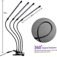 thumbnail image 4 of Grow Lights LEOTER 84 LED de espectro completo para plantas de interior, 4 of 9