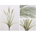 2Pcs Artificial Grass Plants 27.6 Inch Tall Faux Reed Pampas Onion