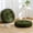 Round Dark Green, variant on Large Dark Green Square Tufted Corduroy Floor Pillow Cushion for Adults, Meditation Cushion for Yoga, Tatami, Living Room Seating