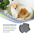 thumbnail image 3 of Methold Chaleco para cachorros, cuello redondo, camisetas para perros, dulce regalo, suministros para mascotas, ropa para perros, sin hebillas, sudadera Ropa para mascotas Negro METRO Methold PT003822-07B, 3 of 6