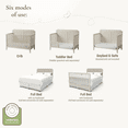 thumbnail image 4 of Little Seeds Sprig 6-in-1 Convertible Crib, 4 of 7