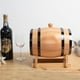 thumbnail image 3 of Barril de vino de roble para catering Barril de vino de madera para elaboración propia Adornos decorativos Barril de madera Barril de madera para barbacoa Tienda Barril de cerveza de autoservicio, 3 of 6