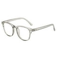 thumbnail image 2 of sunsanly Blue Light Blocking Glasses Unisex Clear View Strong Hinge Smooth Transparent with Brim Eye Protection Clear Bluelight Glasses Spectacles, 2 of 8