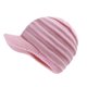 thumbnail image 1 of Gorros de Invierno Unisex con Visera Gorro de esquí cálido-Rosa -Gorro de Punto a Rayas con Estilo para Hombres y Mujeres JM, 1 of 1