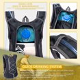 thumbnail image 5 of Mochila De Bicicleta De 8l Mochila De Ciclismo Mochila Para Correr Impermeable Mochila Deportiva Plegable Aislamiento De Luz Para Correr Senderismo Montar Acampar Ciclismo C, 5 of 5