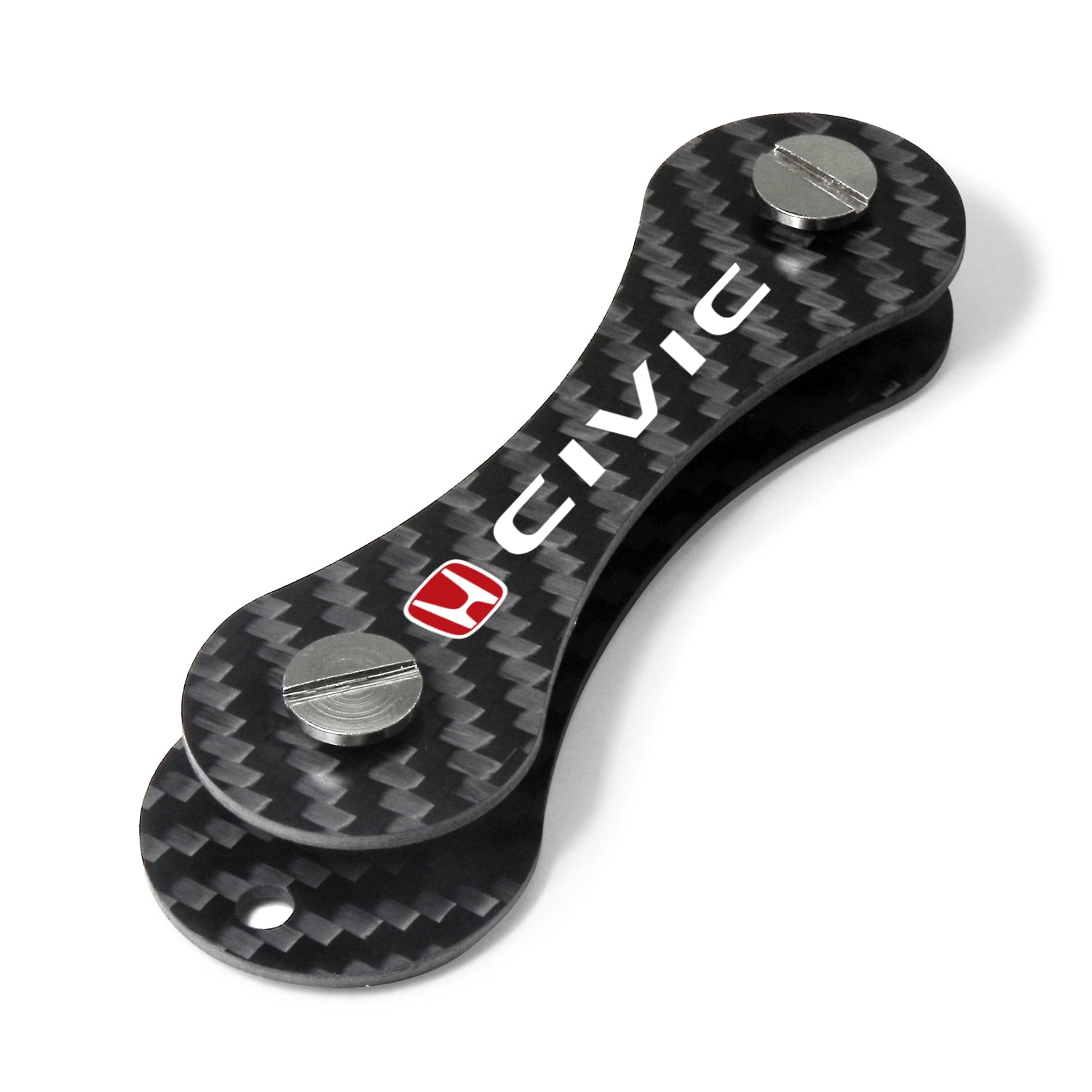 Honda Civic Real Carbon Fiber Key Organizer Holder Key Chain