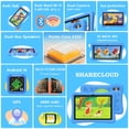 thumbnail image 7 of SHARECLOUD Kids Tablet 10 inch, Android 16 Tablet for Kids, 20GB RAM+32GB ROM/1TB Expand, 6000mAh, Parental Control,EVA Case-Blue, 7 of 7