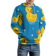thumbnail image 5 of Bunch of Rubber Ducks 3D Print Hoodie Men Women Autumn Thin Pullover Sweatshirt Vintage Streetwear Tops, 5 of 6