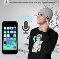 thumbnail image 3 of jiaroswwei Fashion Bluetooth-compatible Earphone Music Knitted Hat Winter Wireless Headset Beanie Cap, 3 of 8