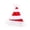 Multicolor*694, variant on Ohmyroo Striped Elf Christmas Hat, Red Green or Red White Striped Holiday Hat with White Trim and Pom Pom, Soft Xmas Novelty Beanie for Party Ugly Sweater Photo Booth Festive Wear