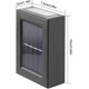 thumbnail image 4 of Set Of 2 Up Down Solar Powered Outdoor Wall Lights Warm White, 4 of 5