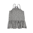 thumbnail image 1 of bar III Womens Peplum Racerback Tank Top, Grey, Large, 1 of 2