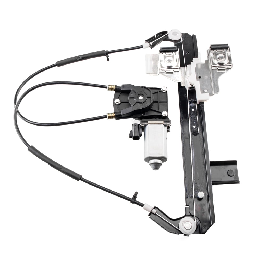 Replacement Window Regulator with Rear Right Driver Side for Chevy Tahoe 00-06, Silver