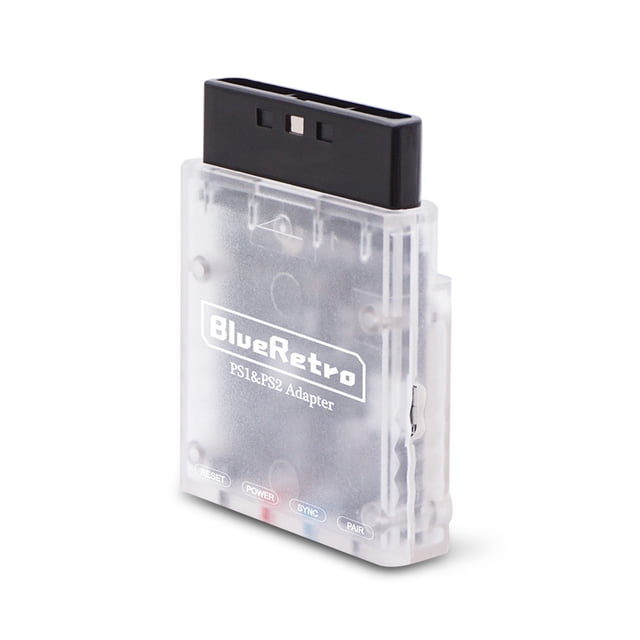 Accesorios de adaptador de controlador compatible con Bluetooth Blueretro para PS1/PS2