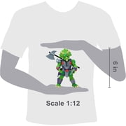 Boss Fight Studio Saurozoic Warrior Triax Skiver Futuristic, Armored Dinosaur Hero – Highly Articulated, Posable Collectible Action Figure with Full Range of Accessories – 6 Inch Scale 1:12, Ages 8+