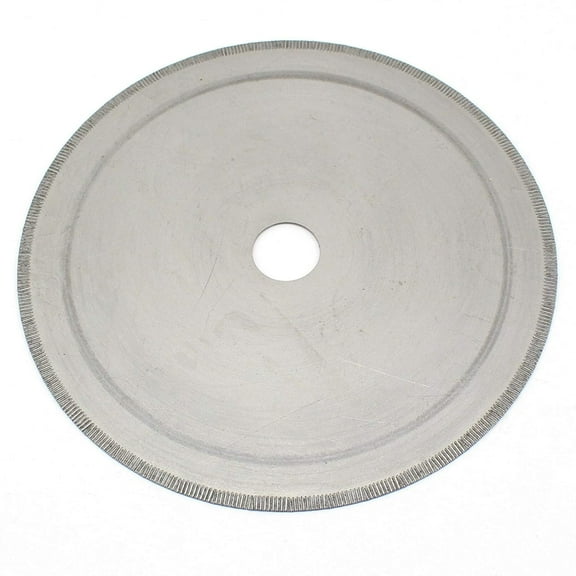 JINGLING 8" inch Diamond Lapidary Saw Blade Notched Rim Edged Trim Stone Tools