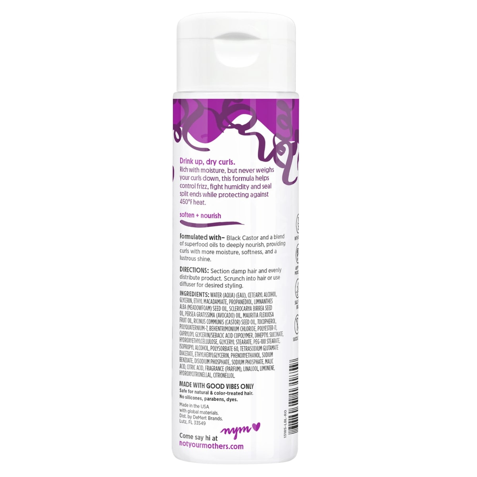 Not Your Mother's Curl Talk Frizz Control Moisturizing Hair Lotion, 8 fl oz