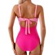 thumbnail image 1 of WILLBEST Traje de Baño Curvy Traje de Baño Sexy con Bloques de Color para Mujer, 1 of 3