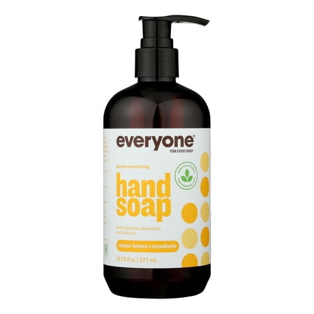 Everyone Hand Soap Gentle Cleanser Meyer Lemon + Mandarin 12.75oz 6-Pack