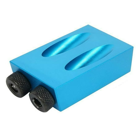 

Docooler 34Pcs Woodworking Pocket Hole Jig Drill Guide Set Hole Puncher Locator Bit Tools