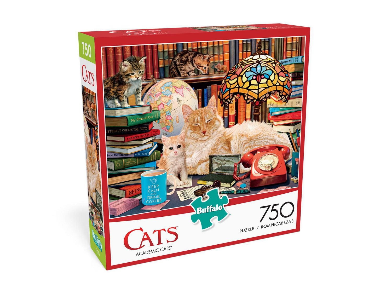 Buffalo Games - Le puzzle Cats Series - Academic Cats - en 750 pièces