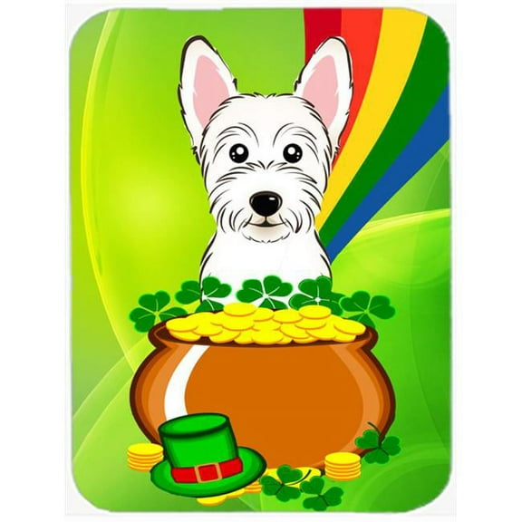 Carolines Treasures  Westie St. Patricks Day Mouse Pad