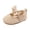 Khaki, variant on Tigivemen Baby Girl Shoes Infant Mary Jane Flats Princess Toddler Wedding Dress Shoes with Bow Khaki Size 3
