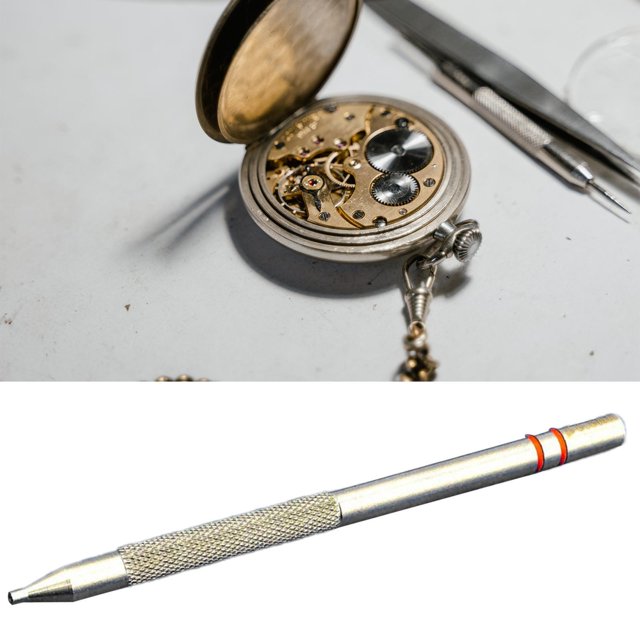 Punzón, herramienta de movimiento de reloj, herramienta de reparación de relojero, punzón de estaca, punzón de reparación de reloj para reloj mecánico 06 mm