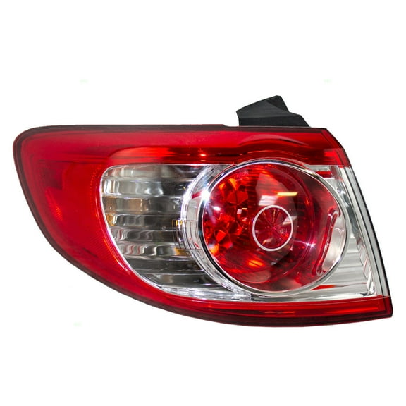 Brock Tail Light for 2010-2012 Santa Fe Quarter Mounted Left 924010W500