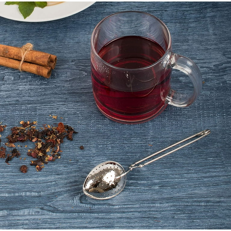 Snap Ball Tea Infuser, 18/8 Stainless Steel, For Loose Leaf Tea and Mulling Spices Snap Ball Tea Infuser, 18/8 Stainless Steel, For Loose Leaf Tea and Mulling Spices