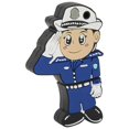 thumbnail image 3 of U Disk Cartoon Creative Flexible Plastic Portable for Windows 98 / Me / 2000 / XP USB2.0 Police Woman 32G, 3 of 5