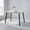 White+Black, variant on Resenkos Modern Minimalist Rectangular Dining Table for 4-6 People – Tempered Glass & MDF Top with Imitation Marble Finish, Black Tapered Metal Legs, Safe Rounded Corners