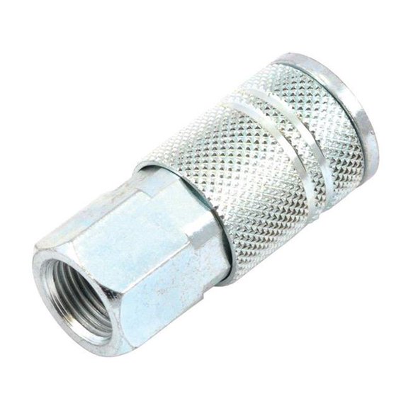 Forney 1892520 Steel Air Coupler - 0.37 in. Female NPT I & M