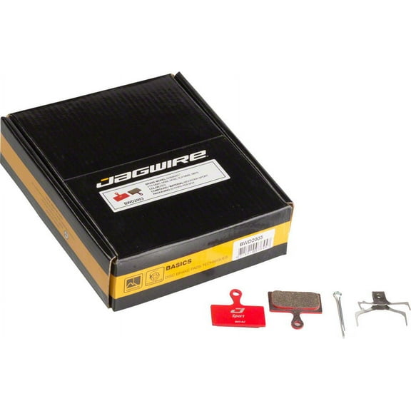 Jagwire Sport Semi-Metallic Disc Brake Pad - Bulk Box, Shimano S700, M615, M6000