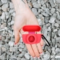 thumbnail image 2 of Miangastore Étui en Silicone pour AirTag, Housse de Protection Rouge, 1 Pce, 3.1 X 2.2 X 1.2 Po, 2 of 9