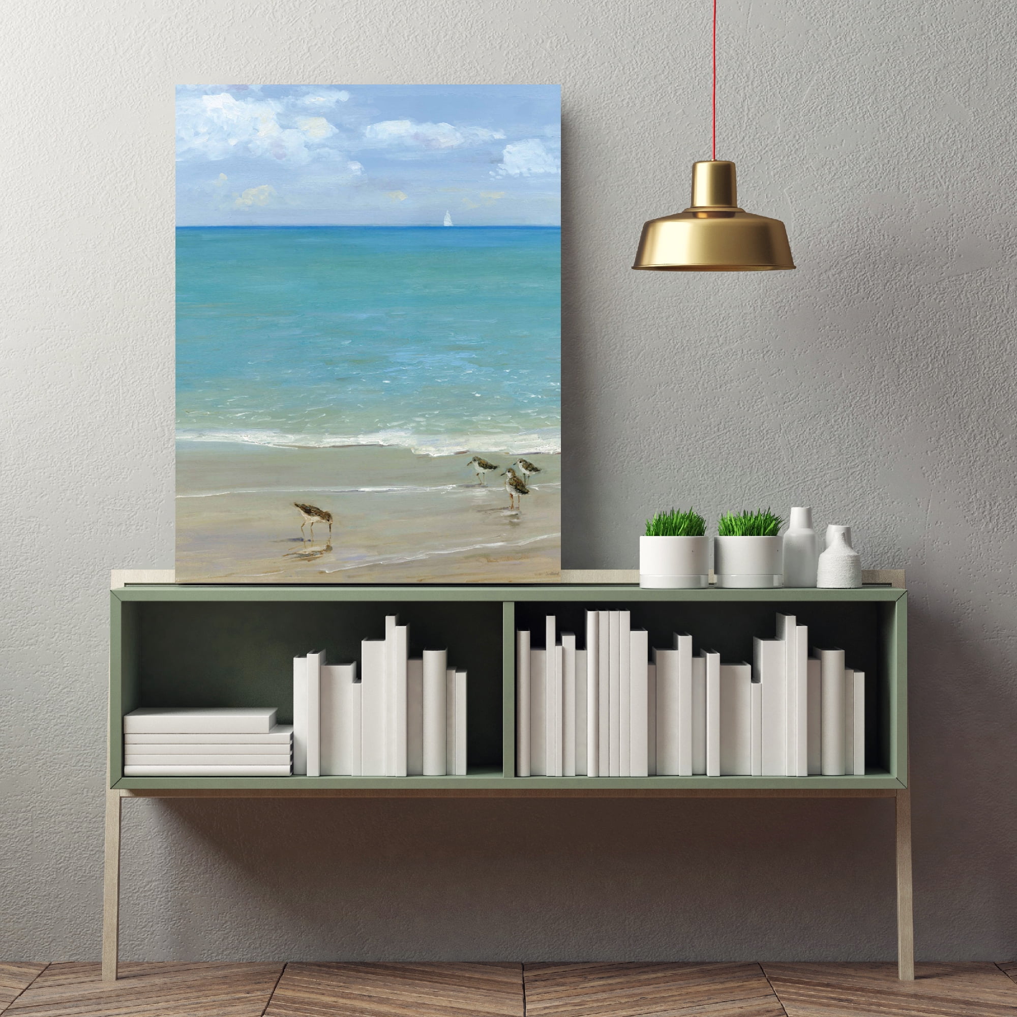 Sunday At The Shore II Gallery-Wrapped Canvas Wall Art, 16x20