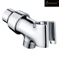 thumbnail image 2 of BRIGHT SHOWERS All Metal Shower Head Holder for Handheld Shower Head, Adjustable Shower Arm Mount with Universal Wall Hook Bracket, Chrome, 2 of 4