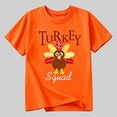 thumbnail image 5 of Bobifish Toddler Boys Thanksgiving Tee Top Short Sleeve T-Shirt Crewneck Turkey Letter Graphic Playful Tee, 5 of 5