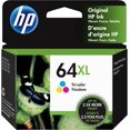 thumbnail image 1 of HP 64XL Tri-colour High Yield Original Ink Cartridge (N9J91AN), 1 of 9