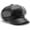 Black, variant on 8 Panels Newsboy Caps for Women Vintage PU Leather Visor Beret Baker boy Cap Cabbie Hat for Women Men