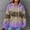 Purple, variant on Womens Hoodies Pullover Zip up Waffle Knit Leopard Womens's Sweatshirts Casual Long Sleeve Crew Neck Graphic Pullover Tops