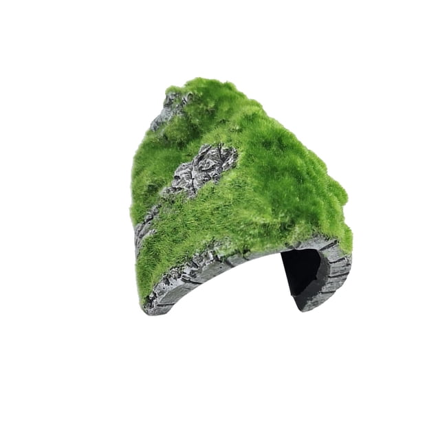 Ruiboury Reptile Cave Habitat Snake Turtle B Landscape Decoration Terrarium Style C