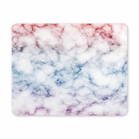 Square Gaming Mouse Pad, Office Mouse Pad, Unique Design Marble Pattern Anti-Slip Rubber Base Mouse Pad for Desktop Computer and Laptop Mouse Pad