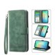 thumbnail image 1 of Funda Tipo Billetera para Samsung Galaxy A06 Carcasa Abatible con Porta Tarjetas, Bolsillo para Efectivo, Soporte Ajustable, Cierre Magnético y Correa de Muñeca Verde, 1 of 6