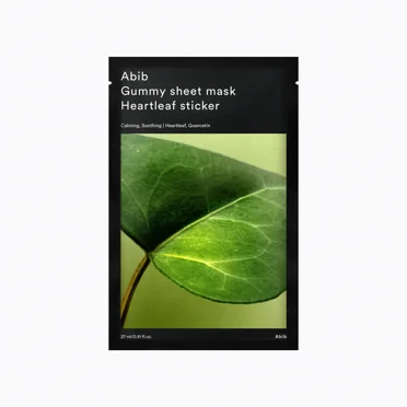 Abib Gummy Sheet Mask 10 Sheets (Heartleaf)