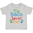 thumbnail image 3 of Inktastic My Babcia Loves Me Boys or Girls Toddler T-Shirt, 3 of 5